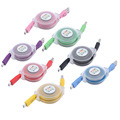 Android Smartphones Universal Visible LED light Micro Data Cable USB Cable Charger Sync for Samsung HTC