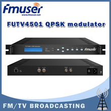 Free shipping FMUSER FUTV4501 QPSK modulator for Interactive Services, News Gathering and other Broadband satellite applications