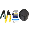 Fiber Optic Tool Kit with FC 6S Fiber Cleaver Optical Fiber Cutter and CFS 2 Cable