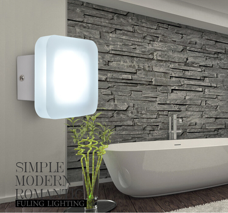 Aliexpress.com : Buy New 9W Led Wall Light Acylic Lampshade Decoration For Living Room Bedroom ...