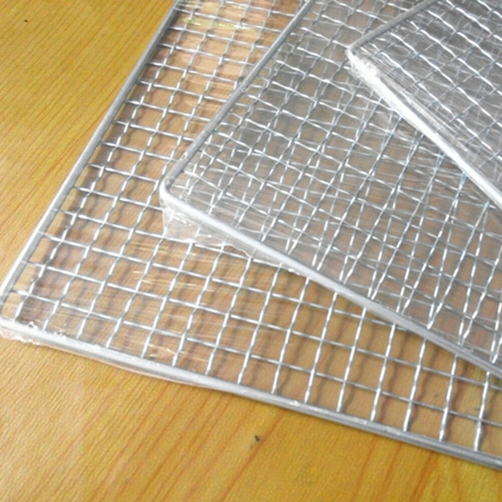 Stainless Steel BBQ Grill Grate Grid Wire Mesh Rack Replacement Net Cooking R3H2 