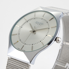 Top Brand Julius relojes para hombres relojes de Stainless Steel Band Analog Display cuarzo reloj de hombre Ultra delgado hombres de lujo de línea de relojes