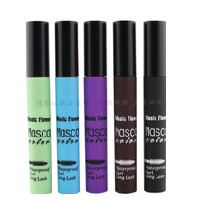 1pcs Unique Colorful Mascara smudge proof Party Makeup Magic Eyelash Blue Green Purple Coffee Black