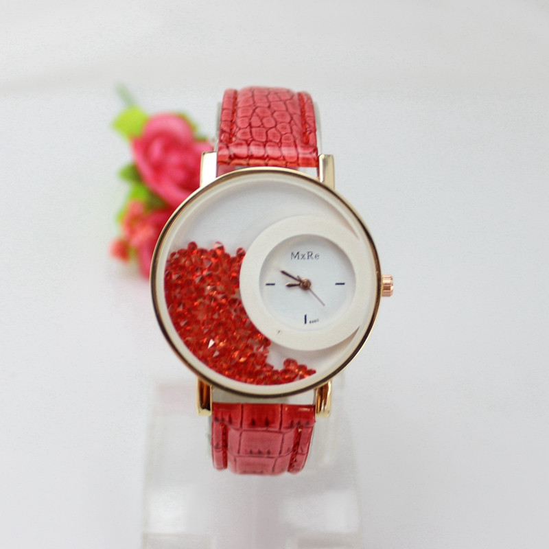 2015 New Fashion Trendy Casual Watch Moving Beads ...