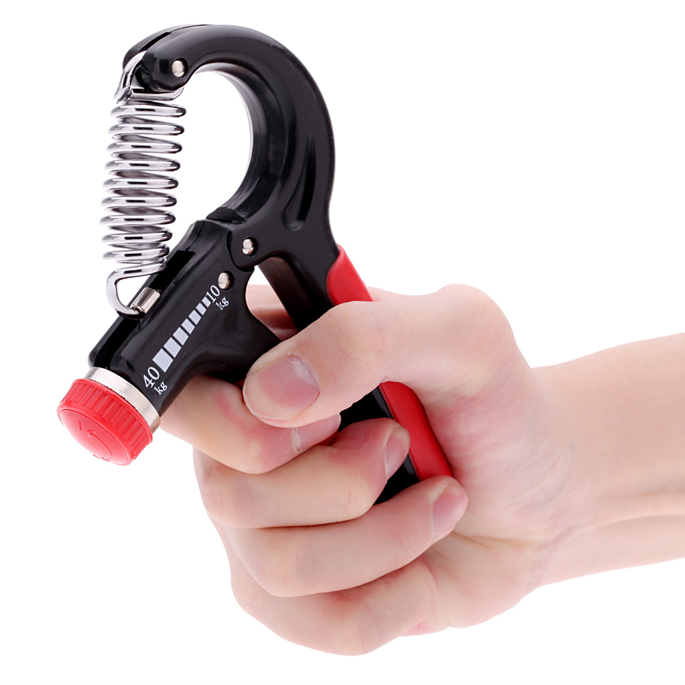Spring Hand Grip Fitness Weight Lifting Forearm Muscle Training UK Seller