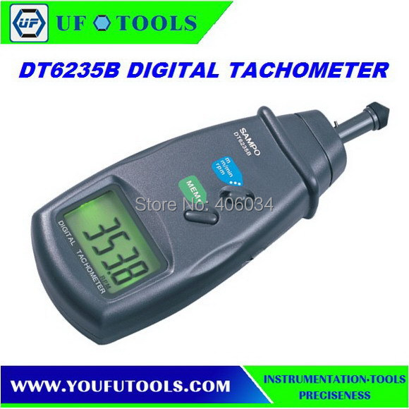 CONTACT TACHOMETER SURFACE SPEED METER LINE LENGTH METER DT6235B
