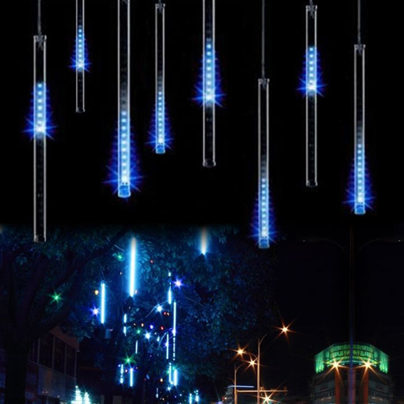 dc 12v 50cm meteor shower rain tubes christmas lights led dc 12v 50cm meteor shower rain tubes christmas lights led