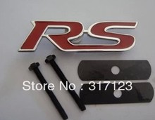 20pieces/lot Metal RS Front Grille Badge Emblem