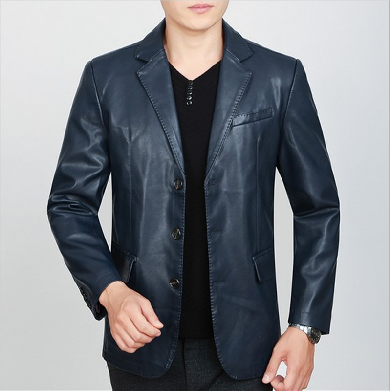 High Quality Mens Blazer Leather-Buy Cheap Mens Blazer Leather ...