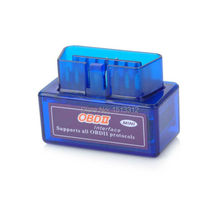 NEW Mini Car OBDII ELM327 V2.1 Bluetooth Code Reader Scanner Support Android Phone Free Shipping