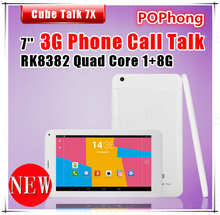 F Cube U51GT talk 7x quad core Tablet PC 7 inch Phone Call MTK8382 1.3GHz 1GB RAM 8GB WCDMA GPS Bluetooth FM
