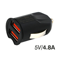 JDB Smart Quick Charge 4 2A Dual USB Mini Car Charger For iPhone 5 6 6S