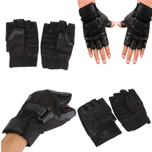 Best Sales Men Weight Lifting Gym Exercise Training Sport Fitness Sports Leather Gloves New