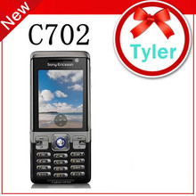 C702 Sony Ericsson C702 GPS 3G 3 15MP Unlocked Cell Phone Free shipping