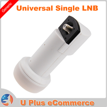 LA1080 Universal Ku Band Single LNB High Gain Low Noise 0.1db Best Signal HD Digital LNBF hot selling