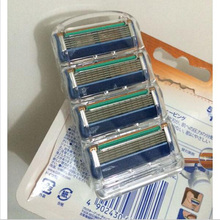 Free Shipping 4pcs/lot High Quality brand Blade for gilett Fusione original shaving razor blades for gilete men Standard for all