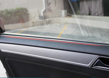 Car Inner car window Stainless Steel trim for Volkswagen vw 2014 2015 New Polo