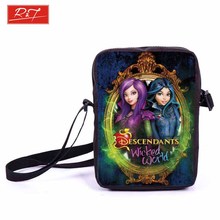 Anime Descendants Mini Messenger Bag Boys Girls Shoulder Bags Kids School Bags Children Crossbody Bag For Snacks Bookbag Mochila