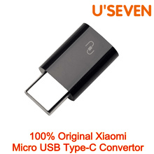 100% Original Xiaomi Convertor Micro USB Female to USB 3.1 Type-C Male Cable Convertor Connector Fast Data Sync Transferring