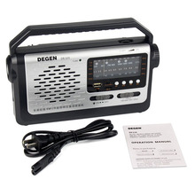 Hot Degen DE320 Radio FM MW SW1 2 Handheld Full Band Receiver Support USB Flash Disk