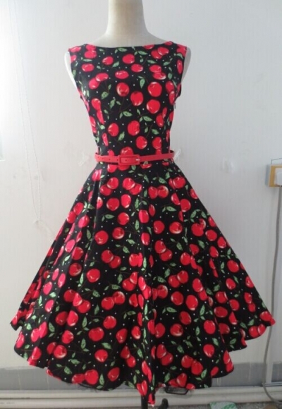 Free Shipping Retro Swing font b Tartan b font Dress 3 Colours Vintage 50s Rockabilly Party