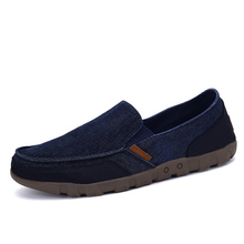 2016 Men High Quality Summer Breathable Casual Shoes Jeans Canvas Slip on Flats Loafers Mens Brand shoes men zapatillas hombre