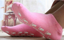 Combed cotton socks adult socks non slip floor exercise towel dispensing socks