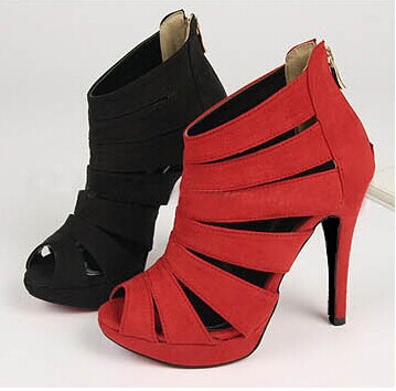 2015 Women High Heels Party Shoes Red Bottom Woman Sandals ...