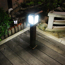 Rome street can lawn lamp energy garden lights outdoor waterproof home Villa