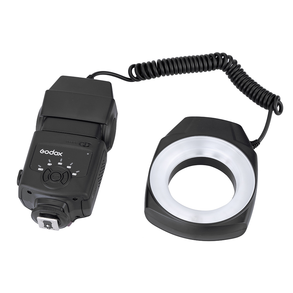 Flash Godox ML 150 Macro Ring Flash Light Speedlite Met 6 Lens Adapter