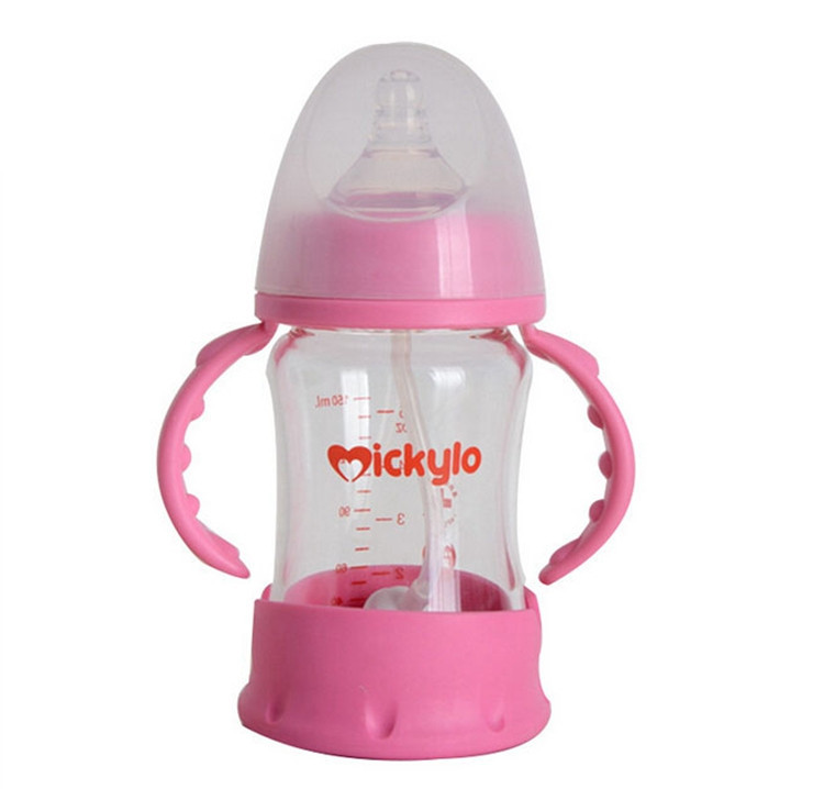 150ML Milk Water Feeding PP Bottle For Baby Child Wide Mouth Nipple Nursing Bottle Through Environmental Monitoring Insulation (5)