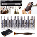 2017 1PCS New Arrival 25 in 1 Silver Steel Alloy Torx Screwdriver Repair Tool Set For
