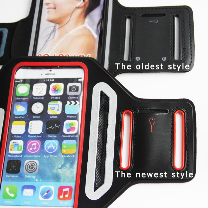 2015 New Arrival Super Slim Sport Armband for iPhone 6 4.7 inch Waterproof Sport Armband for Samsung S4 for iPhone 6 Armband