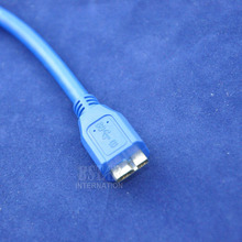 New arrival High quality and speed Blue color AM MICRO B USB 3 0 USB line