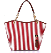 2015 Fashion women handbag Canvas madam big Bag Color Printing Women s Handbags Shoulder Bag Casual