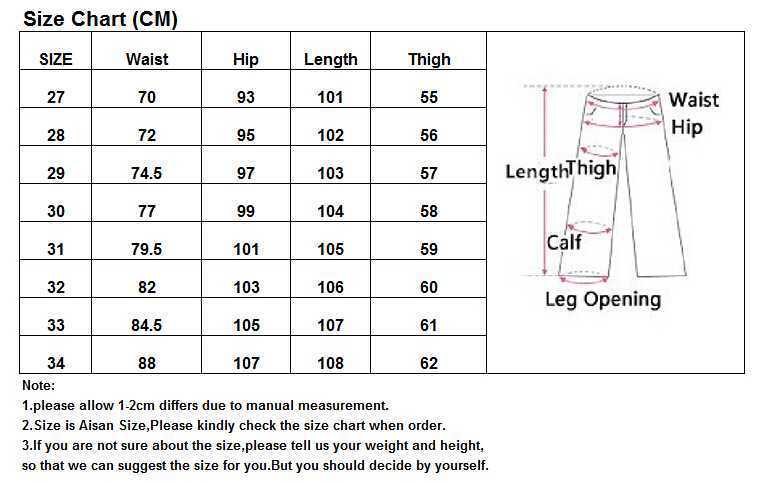 Distrressed Mens Casual Denim Pants Size 27 34 Slim Fit Fashion Cotton 