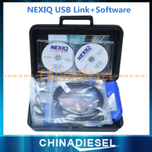 DHL Drop Ship 24V Heavy Duty NEXIQ Usb Link 125032 Interface Adapter with Software Diagnose Scanner Tools Excavator Scanner