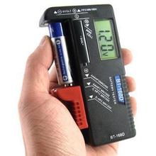 Universal balanzas electrónicas portátil batería Volt Tester 1.5 V AA AAA CD 9 V baterías envío gratis
