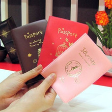 2014 Simple Travel ID&Document Holder Utility Pu Leather Passport Cover 3Colors