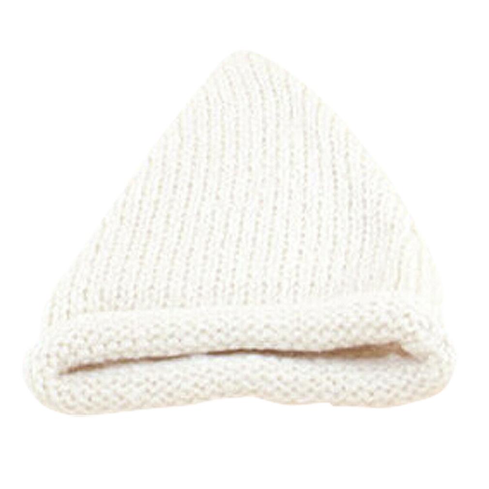 WSFS Hot Sale Winter Beige hats women Woolen knitted hat Beanie Crochet WaWinter