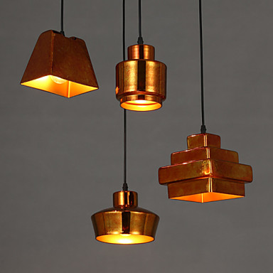 Фотография Loft Style Ceramic Droplight LED Pendant Light Fixtures Vintage Industrial Lighting For Dining Room Hanging Lamp Lamparas