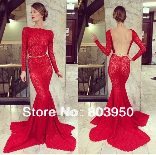 Robe rouge luxe