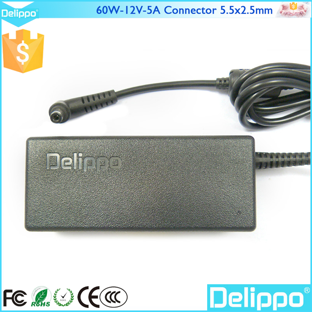 Delippo 12V 5A switching power charger For Greatwall Z2588 touch Z2288 Z2088 L2281 replace Led monitor