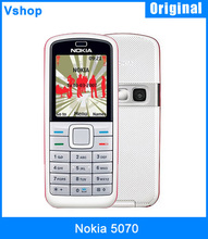 Unlocked Original Nokia 5070 Cheap Mobile Cell Phones with Free Shipping Support Russian Spanish Single SIM Nokia in Cell phone