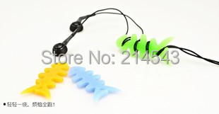 Cartoon Earphone Cable Wire Cord Organizer Holder Winder for MP3 Phone Tablet MP4 MP5 Computer Headphone
