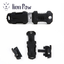 Webbing Outdoor Camping Hiking Survival Pocket Self Defense Tools Molle EDC Gear Mini Beetle Multifunction Knife