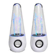 Colorful lights dance Speaker water fountain water sound computer speakers mobile computer