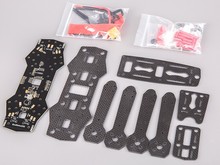 Freeshipping BeeRotor 250mm Carbon Fiber FPV Racer Frame with LED Full PDB Board FPV Racing Drones Kit BR250