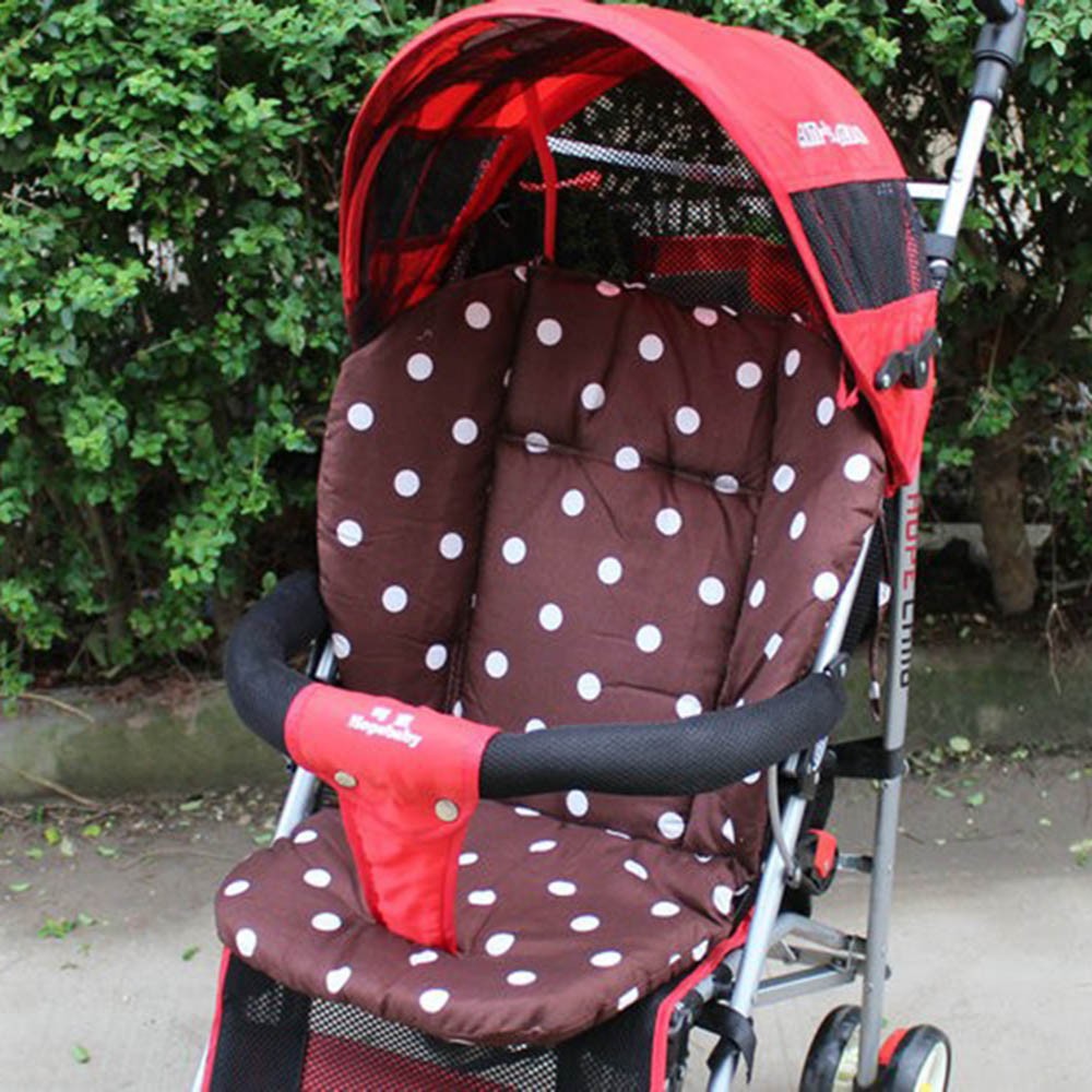 Cotton-Baby-Stroller-Cushion-Pad-Pram-Padding-Cushion-Cotton-Polka-Dot-Printed-Pad-Stroller-Soft-Cushion-Striped-Liner-For-Children-Thick-Cotton-T0074 (1)