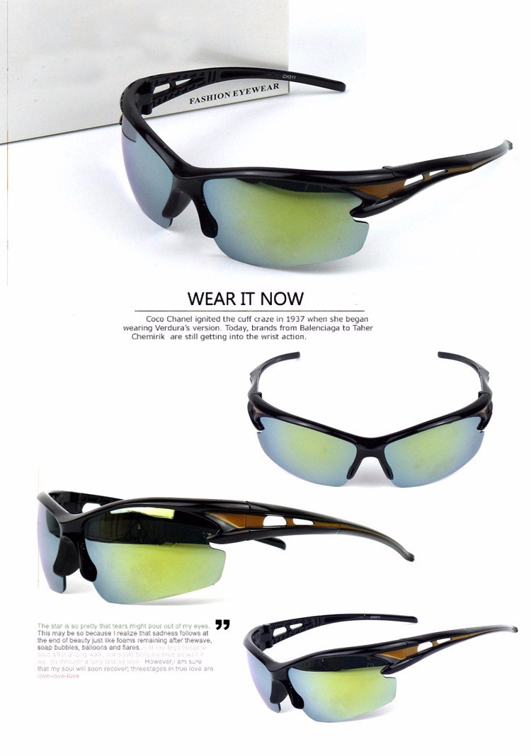 2015 Fashion Outdoor Cycling Glasses Acetate Bike Tactical Eyewear